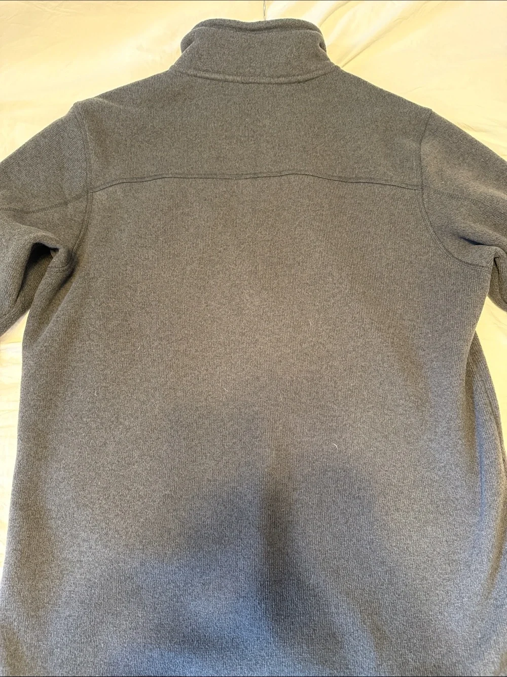The North Face Men’s Dark Charcoal Half-Zip Fleece Pullover